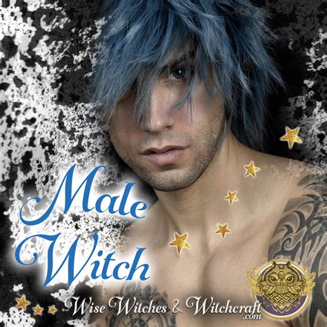 How do you refer to a male witch